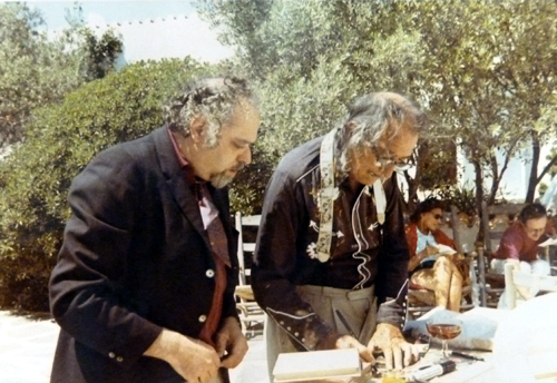 Joan Abelló i Salvador Dalí