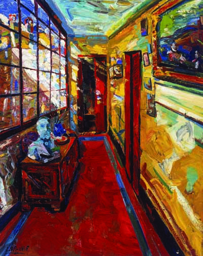 El passadís de l'estudi del meu mestre, Joan Abelló