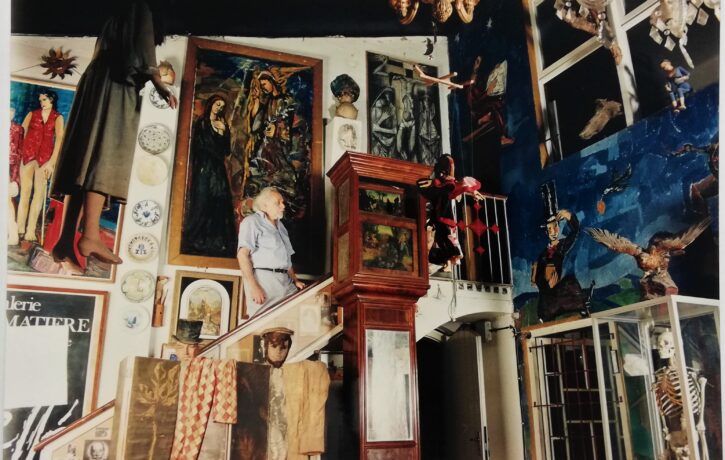 Joan Abelló a la Casa del Pintor