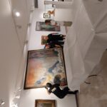 Desmuntatge de la peça al Museu Abelló
