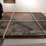Embalatge de la peça al Museu Abelló