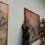 Instal·lació de l'obra a la Kunsthalle Münch